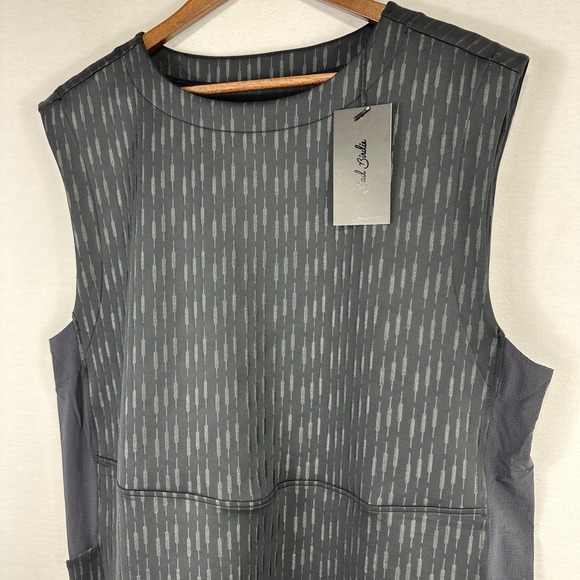 NWT Bad Birdie Dress Women's Large Black Cattail Mirabel Sleeveless Golf pockets - Picture 6 of 7